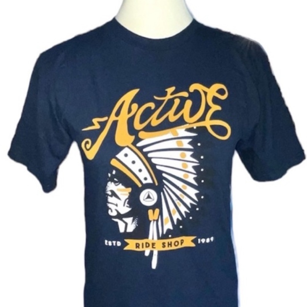 Active Ride Shop T-shirt Dermot Reddan Indian Sm